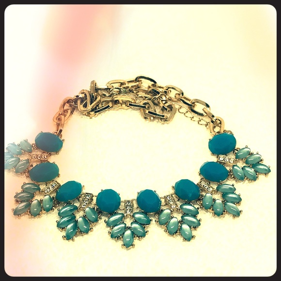 Dovajean Jewelry - Jewelry, Statement Necklace Blue Stones